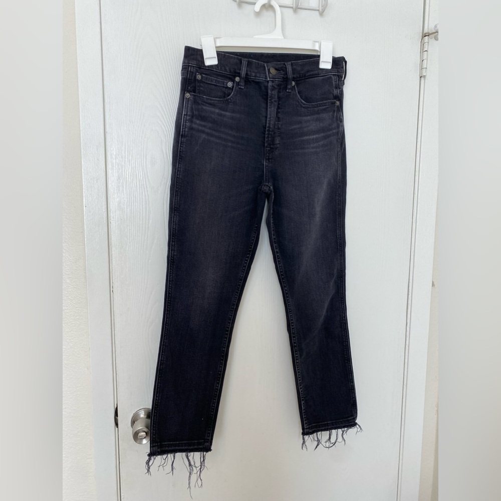 GAP cigarette high rise jeans